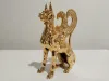 24k Gold Plated Griffin Bronze Figure 7