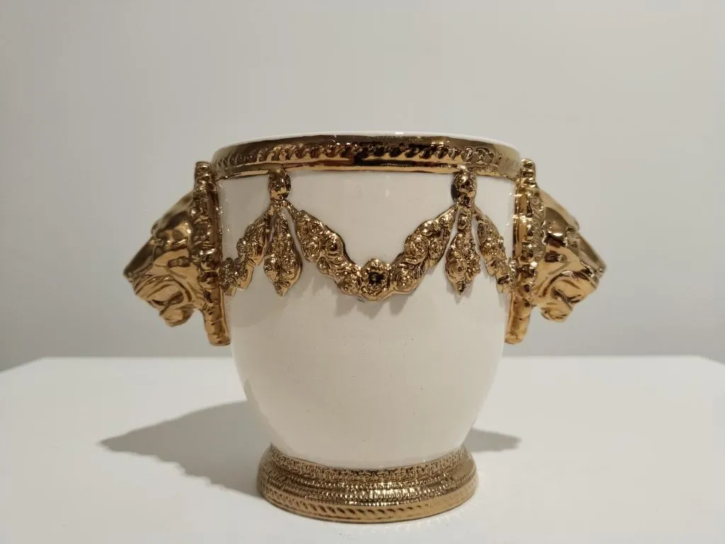 24k Gold Porcelain Cup Alexander The Great 1