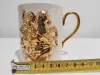 24K Gold Porcelain Cup Saint George 8
