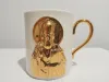 24K Gold Porcelain Cup Saint Nicholas 1