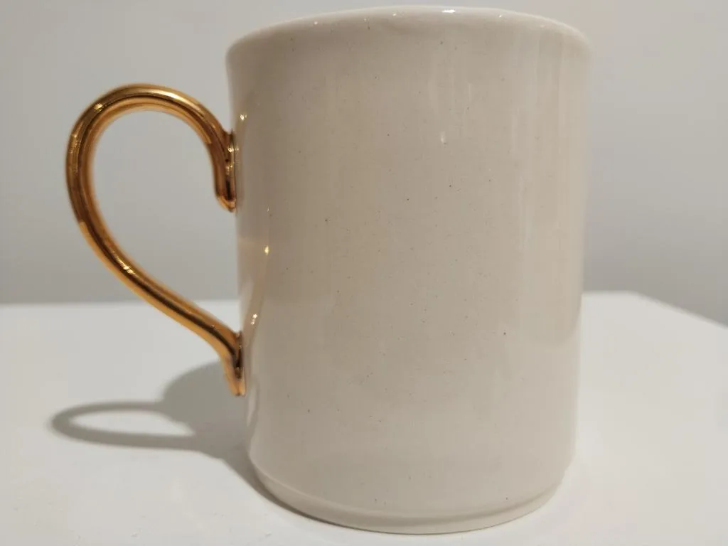 24K Gold Porcelain Cup Saint Nicholas 2