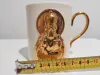24K Gold Porcelain Cup Saint Nicholas 7