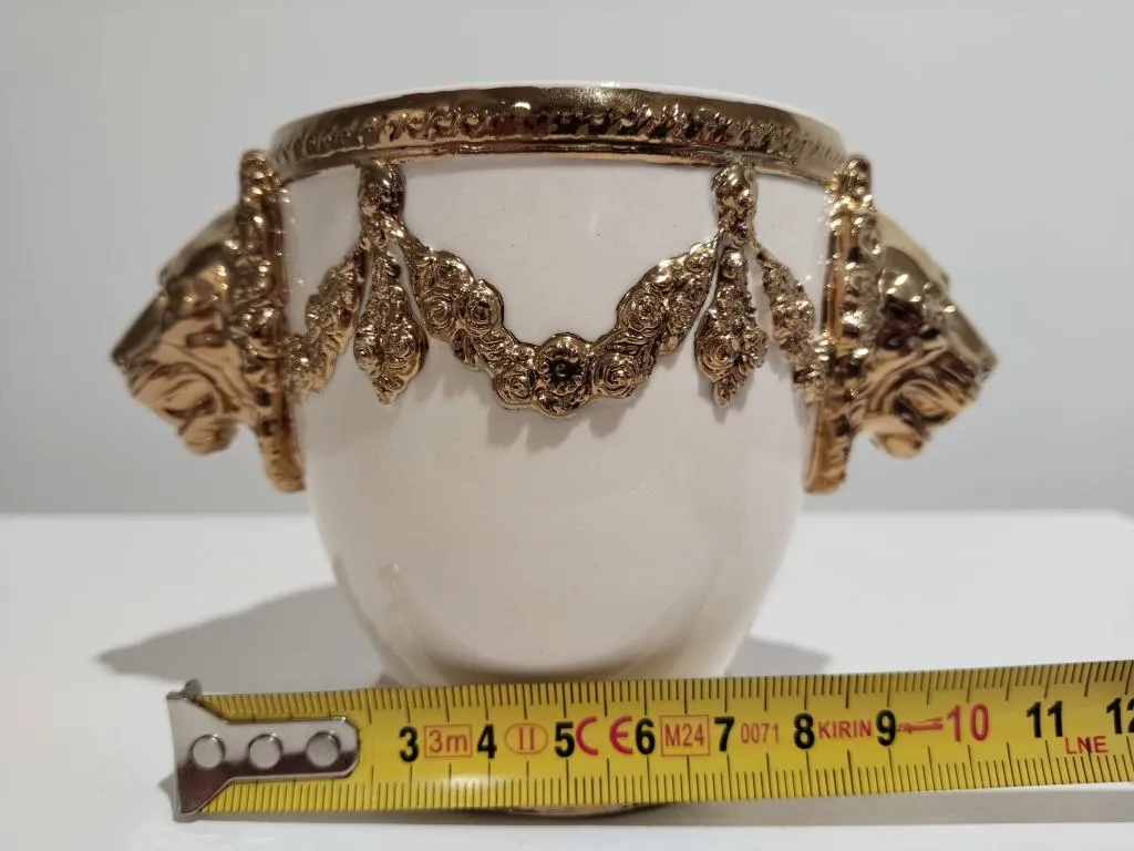 24K Gold Porzellanbecher Alexander Der Grosse 8