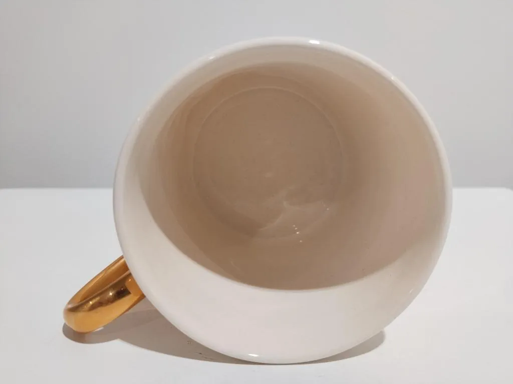 24K Gold Porzellanbecher Die Jungfrau Maria Und Das 4