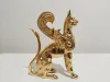 24K Vergoldete Greif-Bronzefigur 5