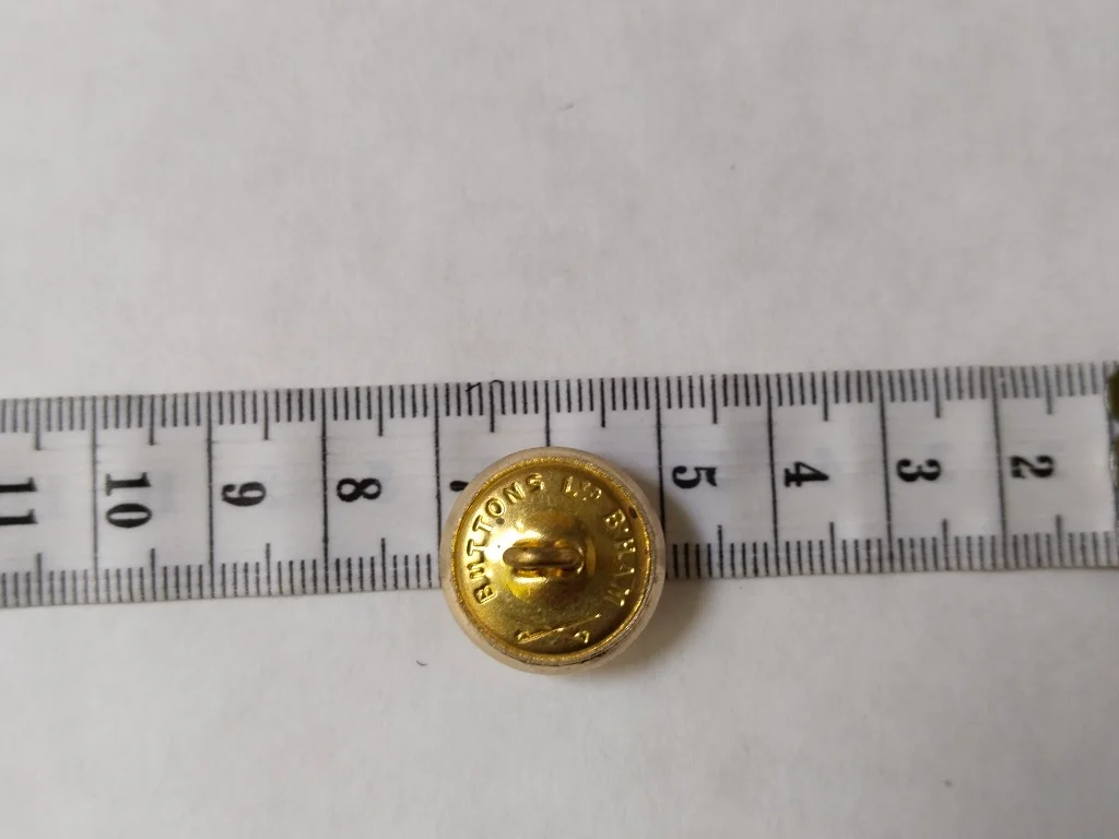 6 Military Uniform Buttons Worcestershire And Sherwood 7