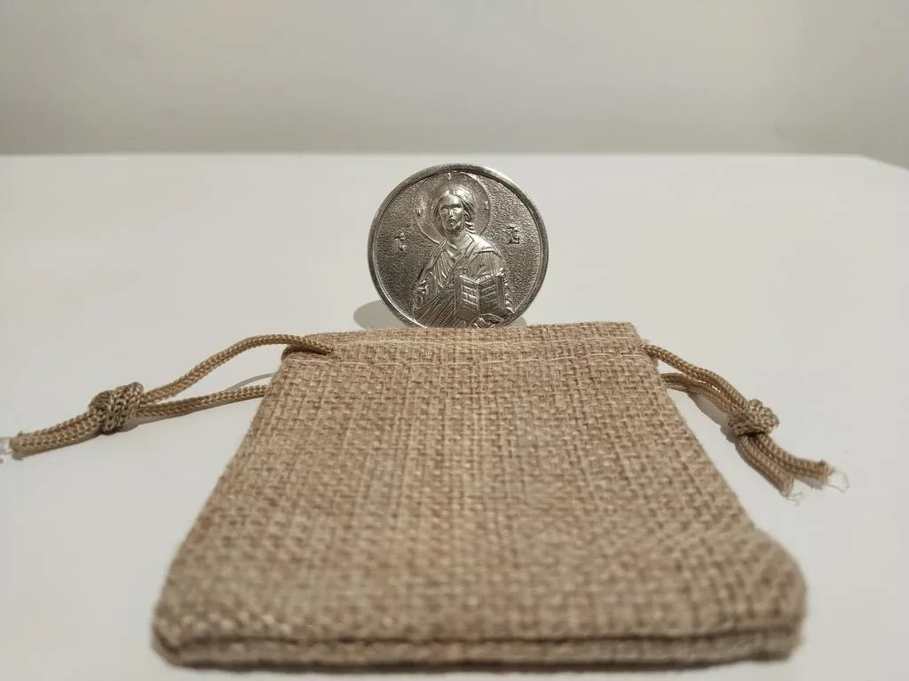 999 Silver Medallion Jesus ICOiN 5
