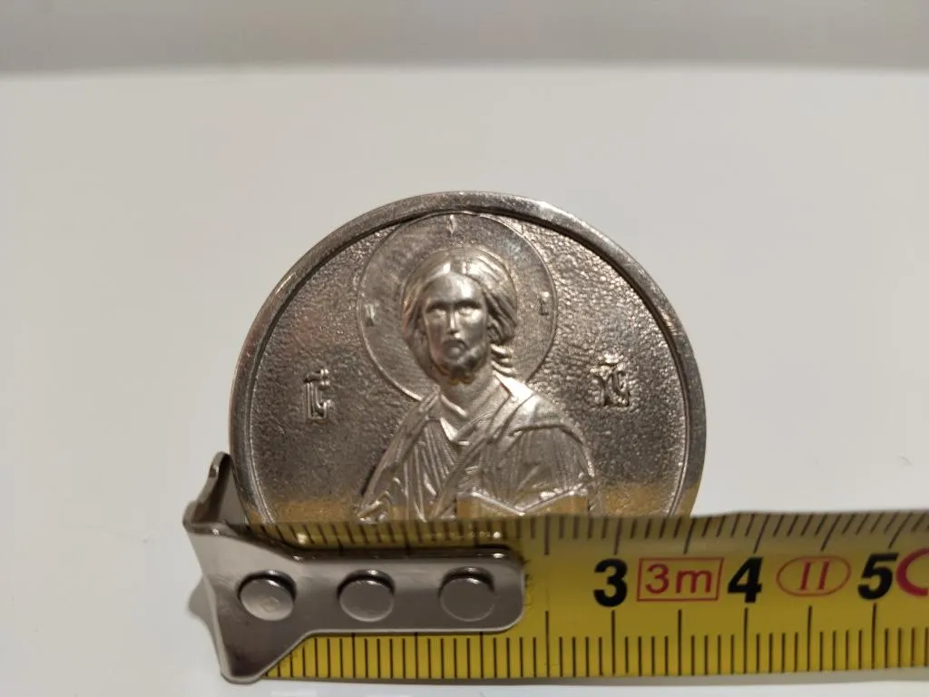 999 Silver Medallion Jesus ICOiN 6