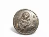 999 Silver Medallion Virgin Mary And Baby Jesus ICOiN