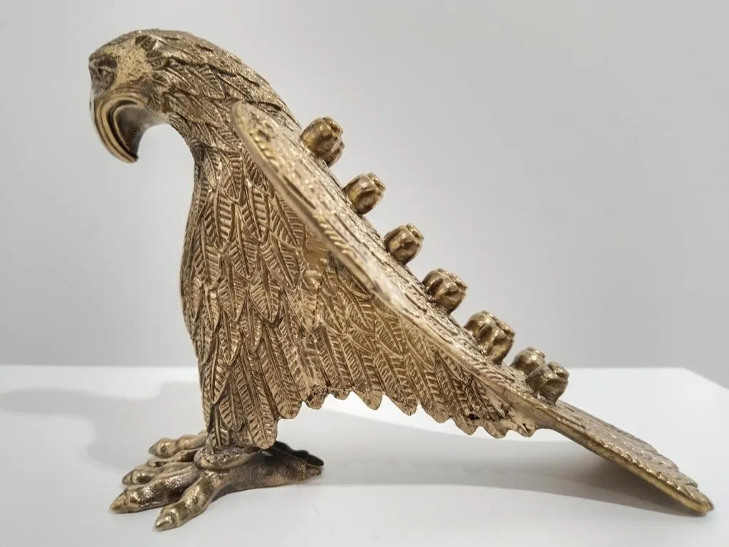 Adler Skulptur Messing 1