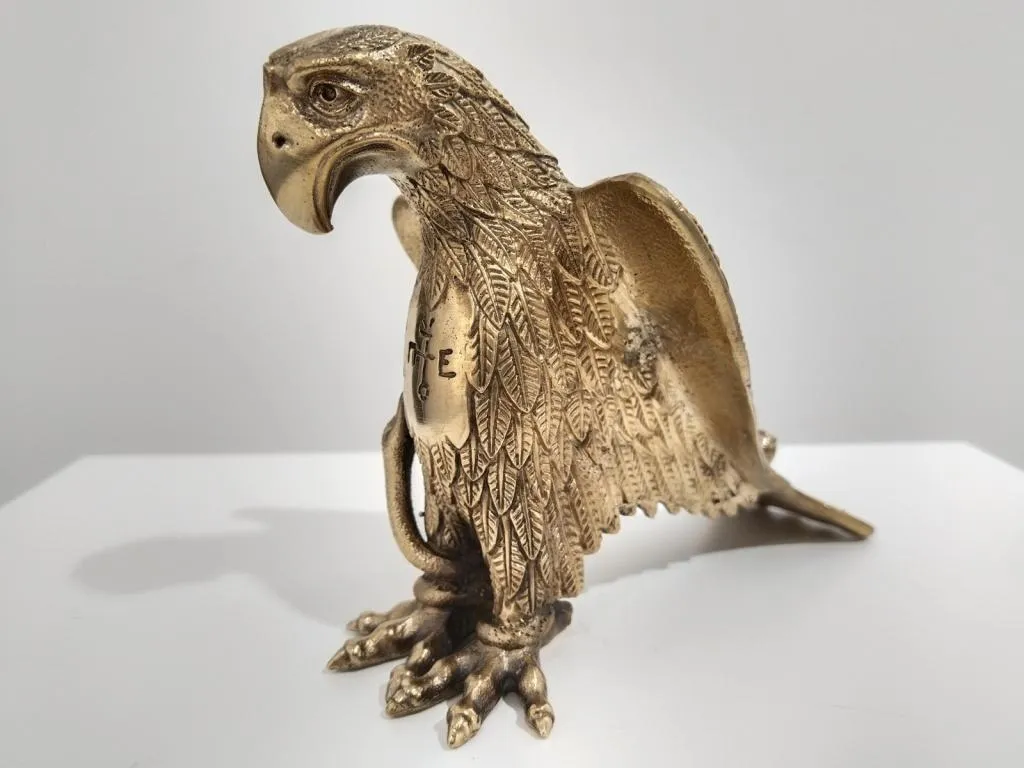 Adler Skulptur Messing 4