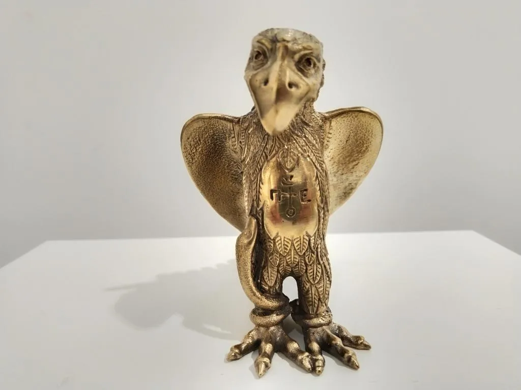 Adler Skulptur Messing 5