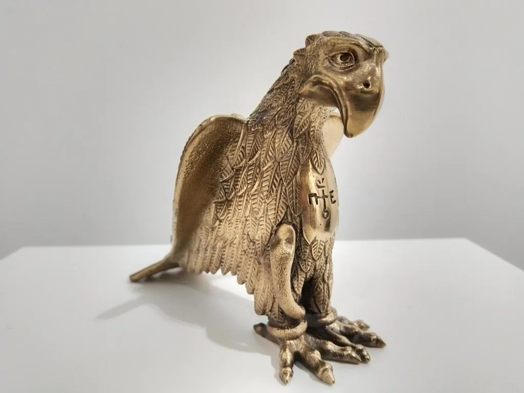 Adler Skulptur Messing 6