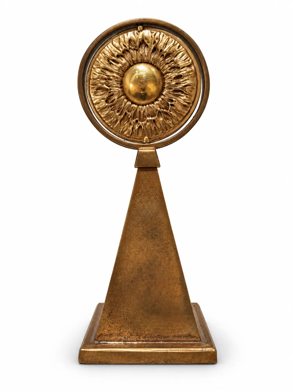 All seeing eye masonic brass