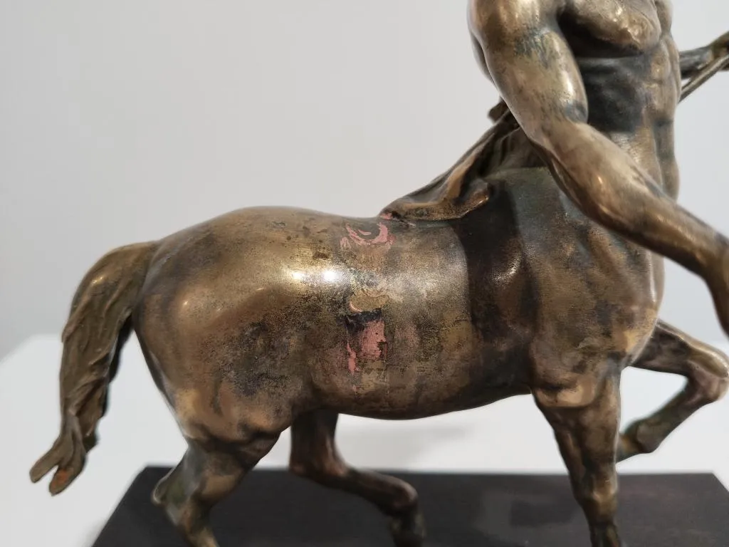 Brass Centaur Chiron Sculptur 9