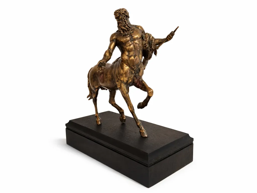 Brass Centaur Chiron Sculptur
