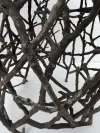 Bronze Branch Design Weatherproof Outdoor Side Table 2