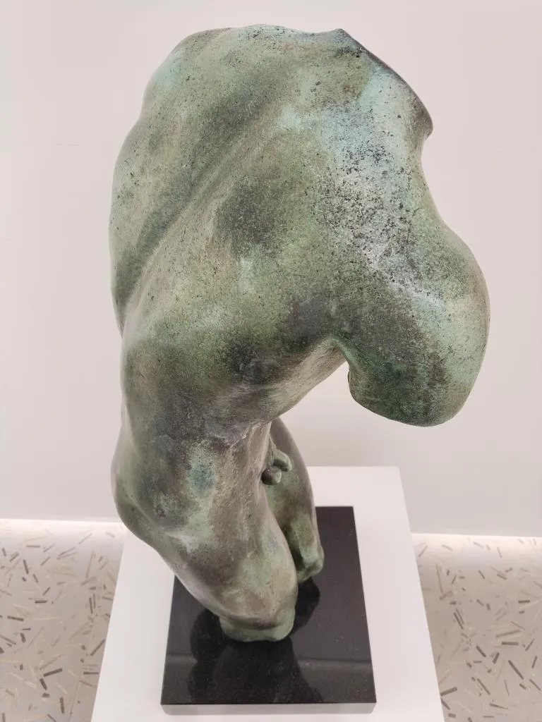 Bronze Classical Greek Male Torso Sculpture 10