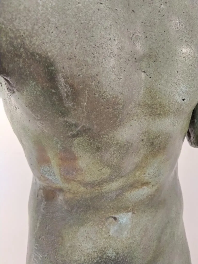 Bronze Classical Greek Male Torso Sculpture 6