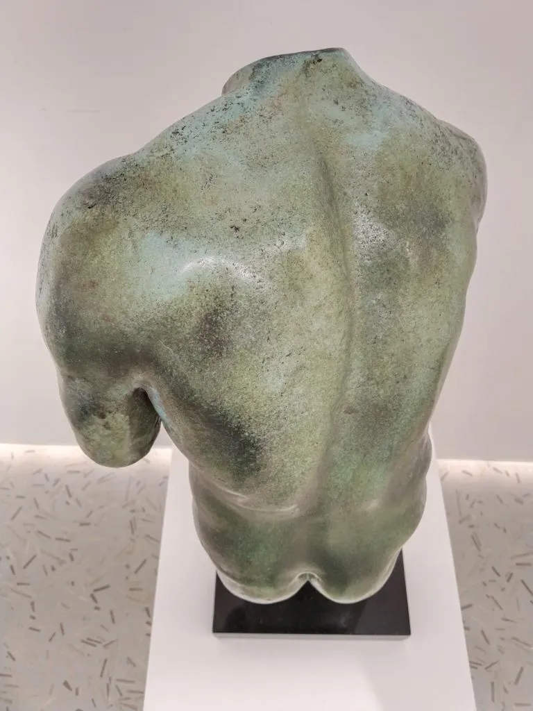 Bronze Classical Greek Male Torso Sculpture 7