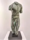 Bronze Classical Greek Male Torso Sculpture