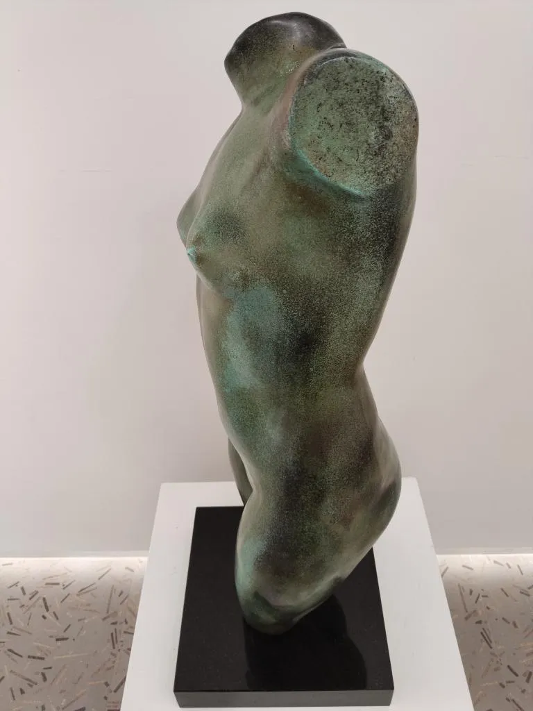 Bronze Griechische Skulptur Frau 4