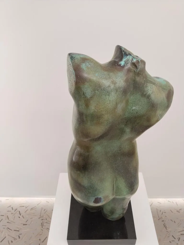 Bronze Griechische Skulptur Frau 8