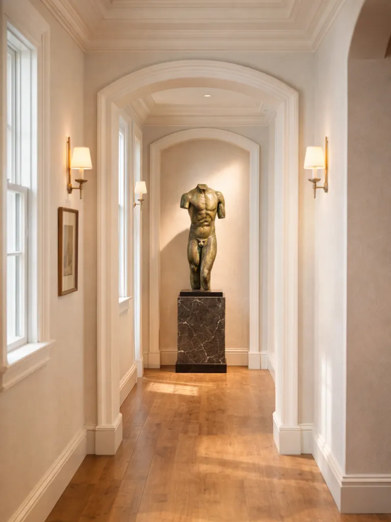 Bronze Griechische Skulptur Mann 3