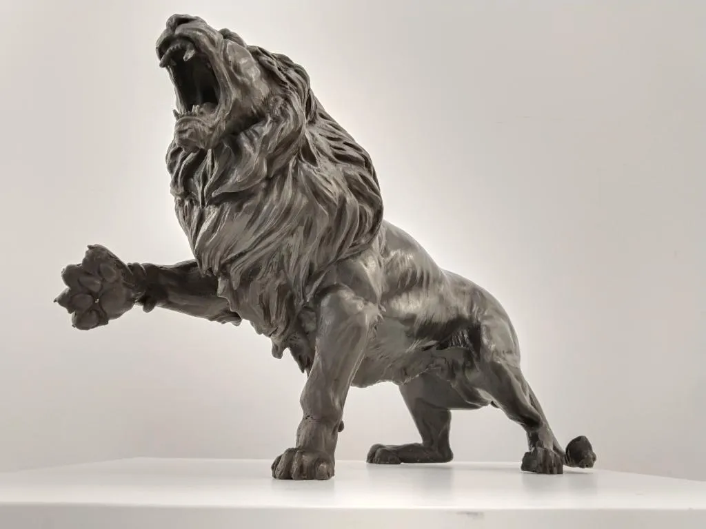 Bronze Lion II Sculpture 10