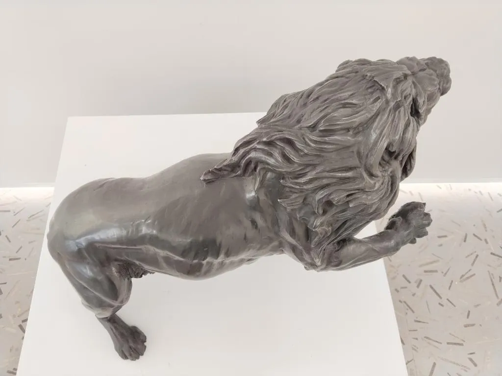 Bronze Lion II Sculpture 3