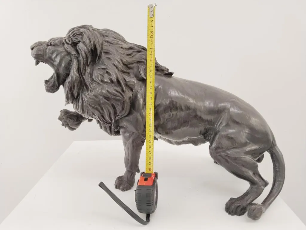 Bronze Lion II Sculpture 9