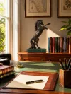 Bronze Rearing Horse Statue 3