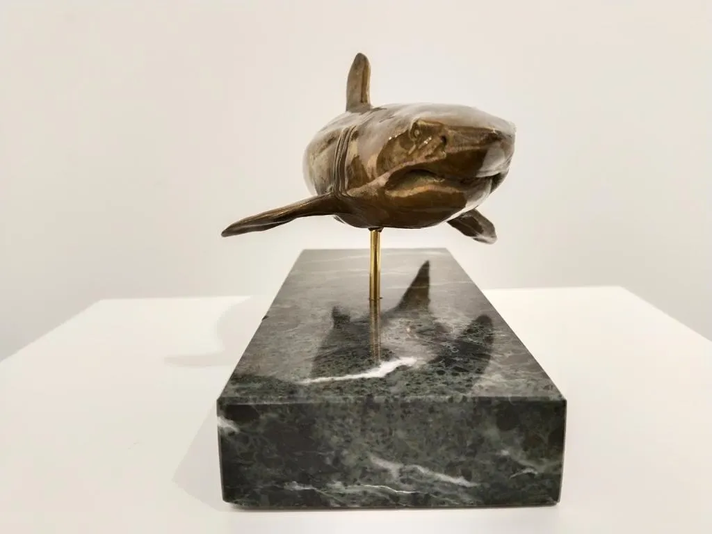 Bronze Shark Sculpture 5