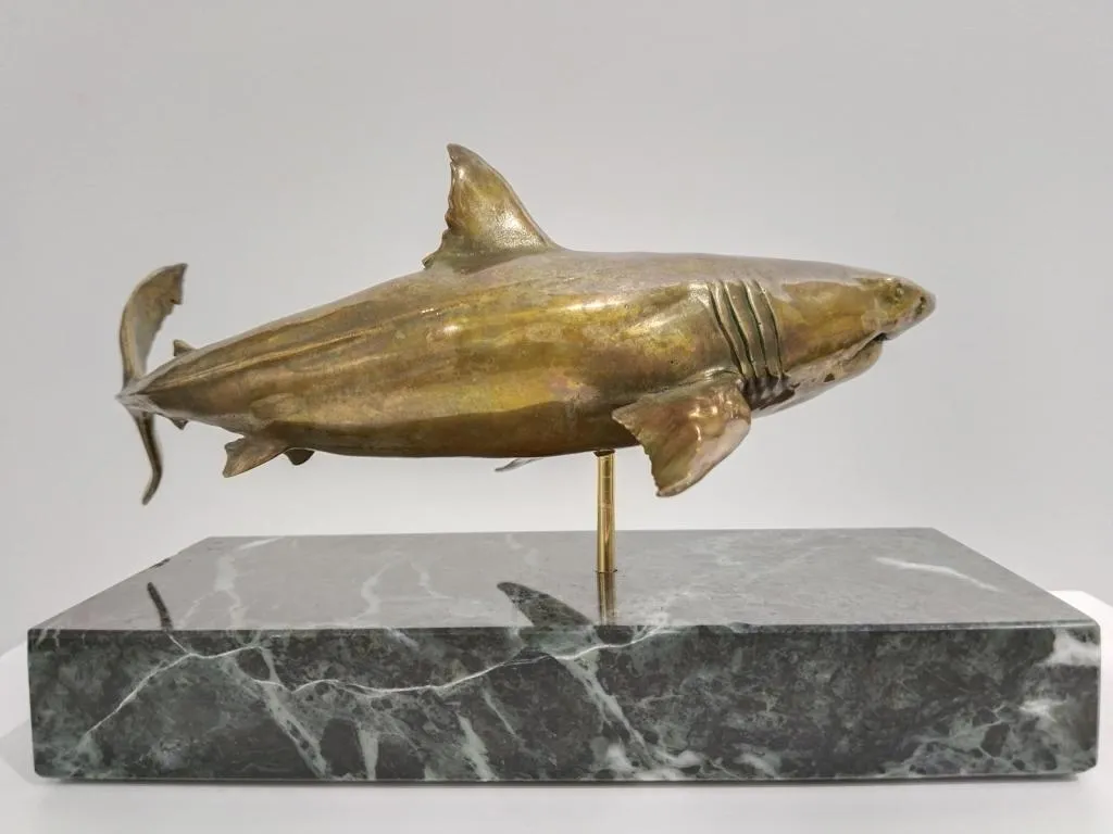 Bronze Shark Sculpture 6