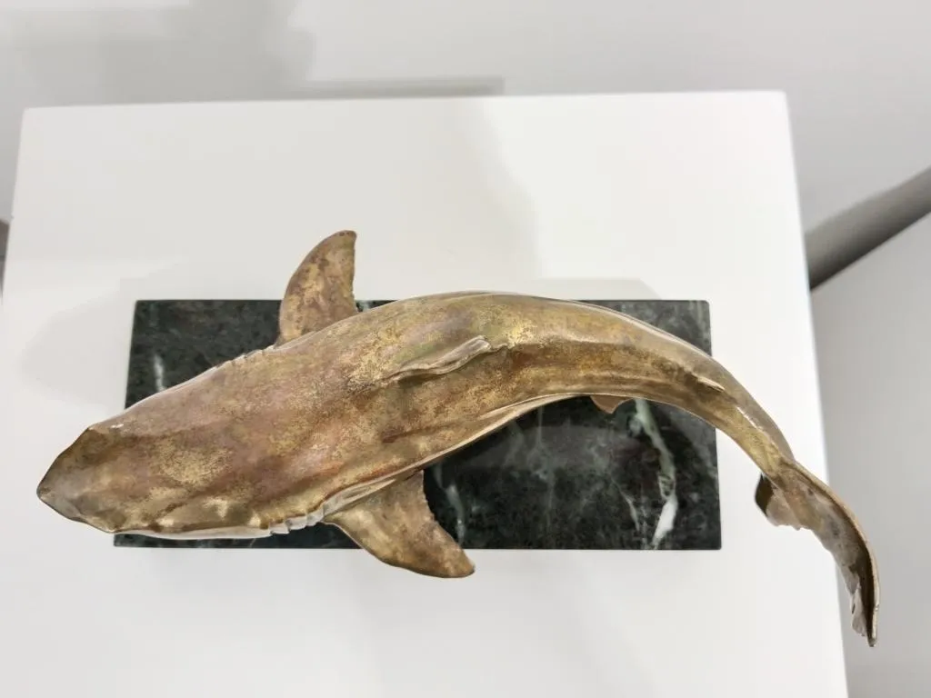 Bronze Shark Sculpture 7