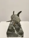 Bronze White Shark Sculpture 7