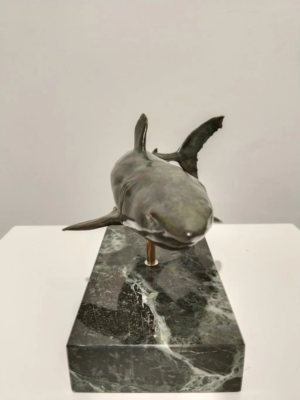 Bronze White Shark Sculpture 7