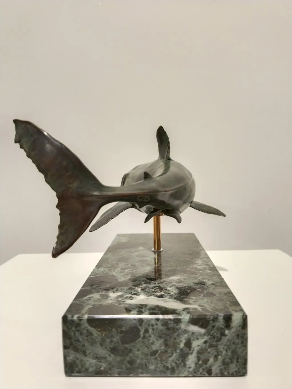 Bronze White Shark Sculpture 8