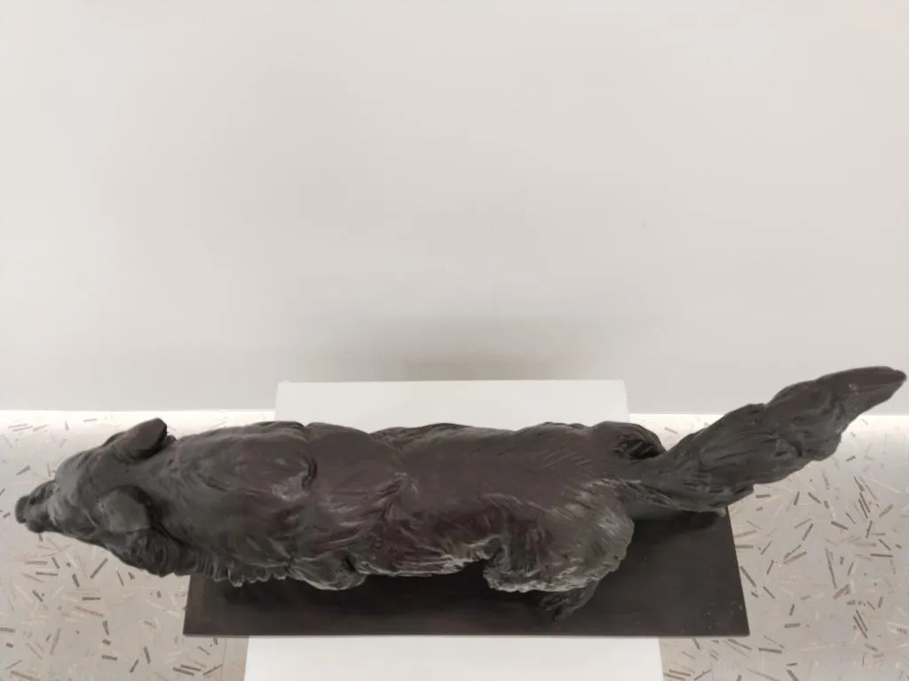 Bronze Wolf II Skulptur 10