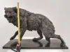 Bronze Wolf Sculpture 11