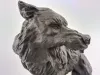 Bronze Wolf Skulptur 7