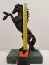 Bronzefigur Steigendes Pferd 11