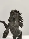 Bronzefigur Steigendes Pferd 2