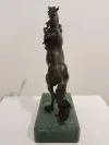 Bronzefigur Steigendes Pferd 8