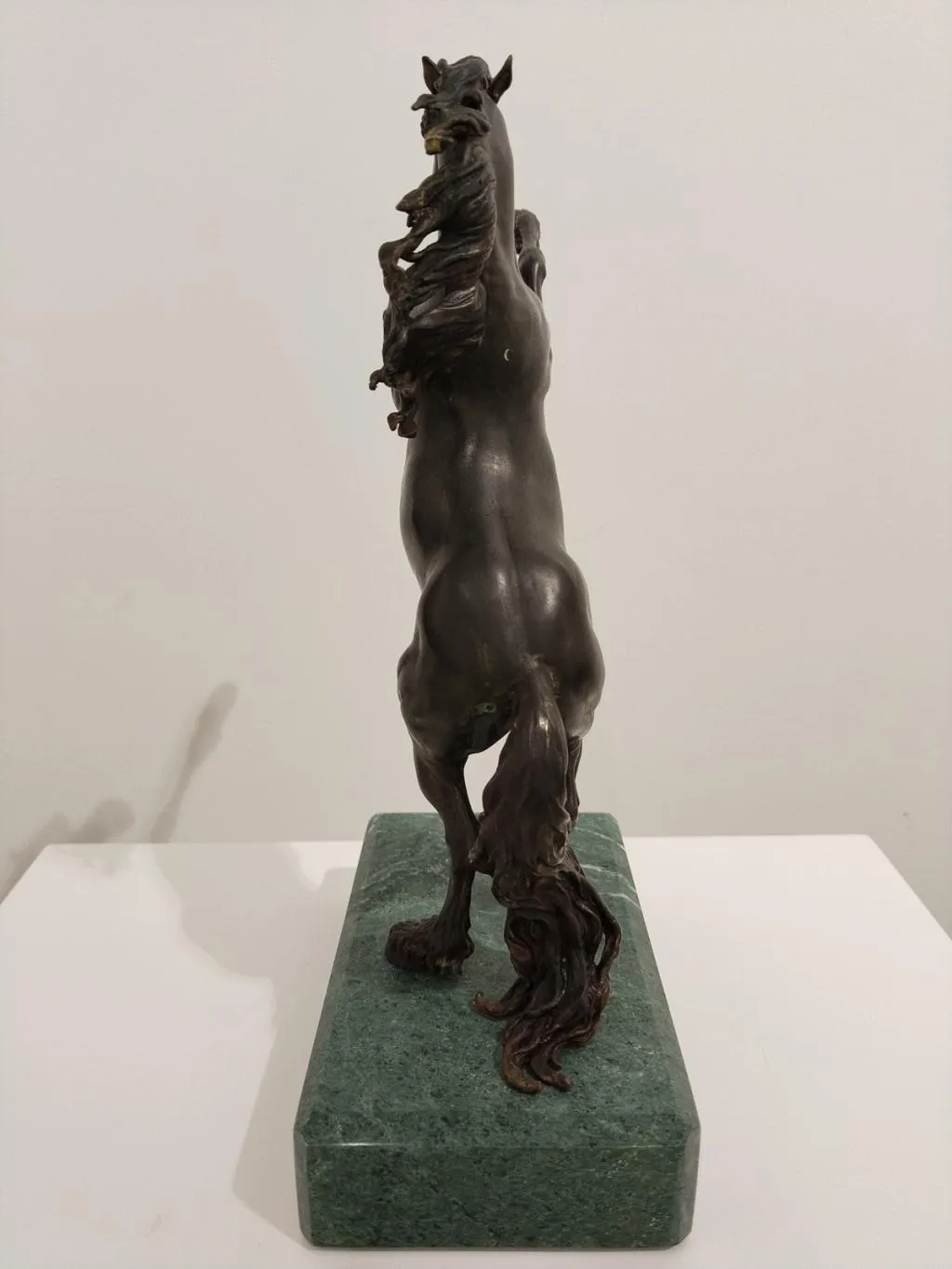 Bronzefigur Steigendes Pferd 8