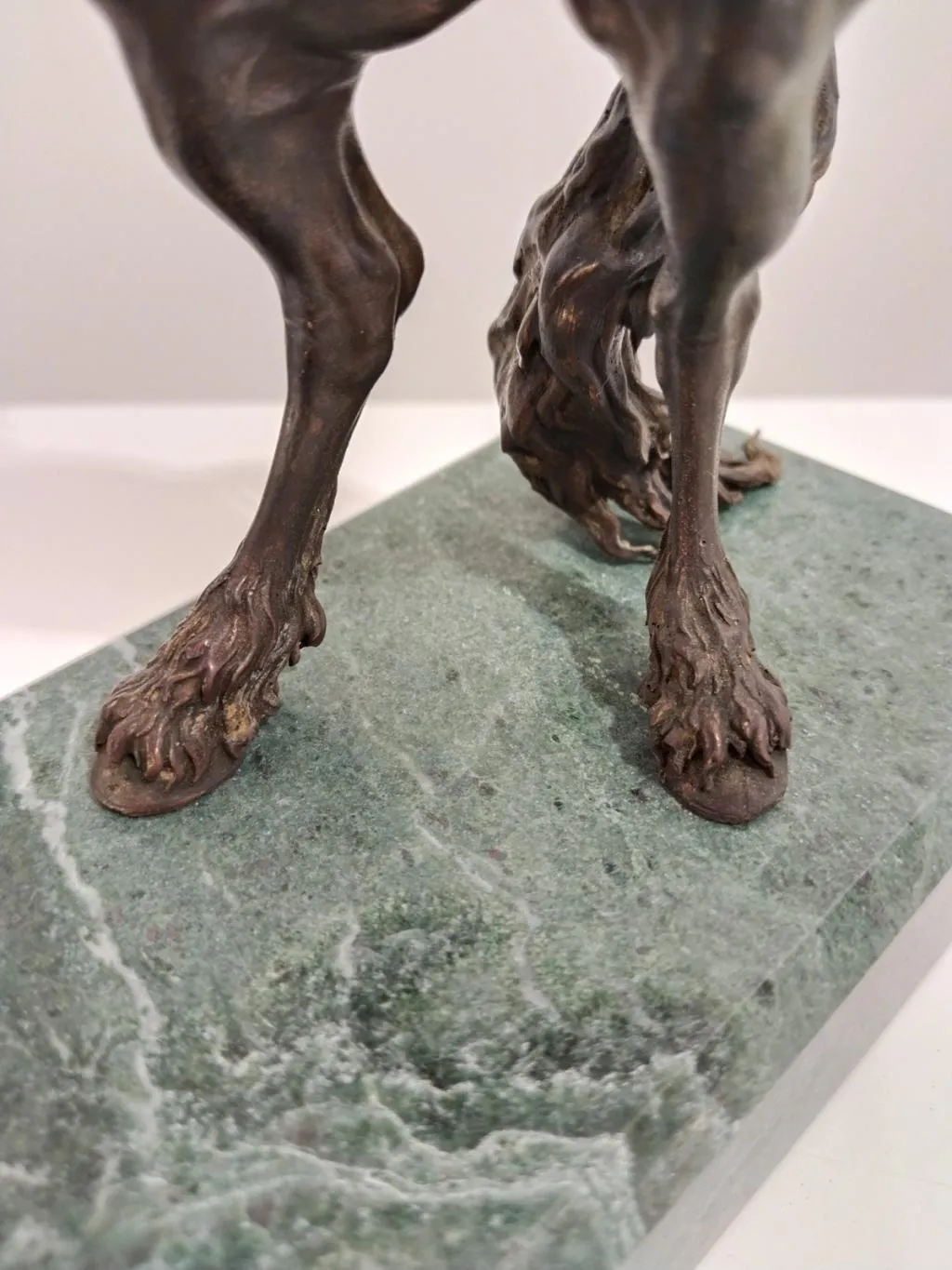 Bronzefigur Steigendes Pferd 9