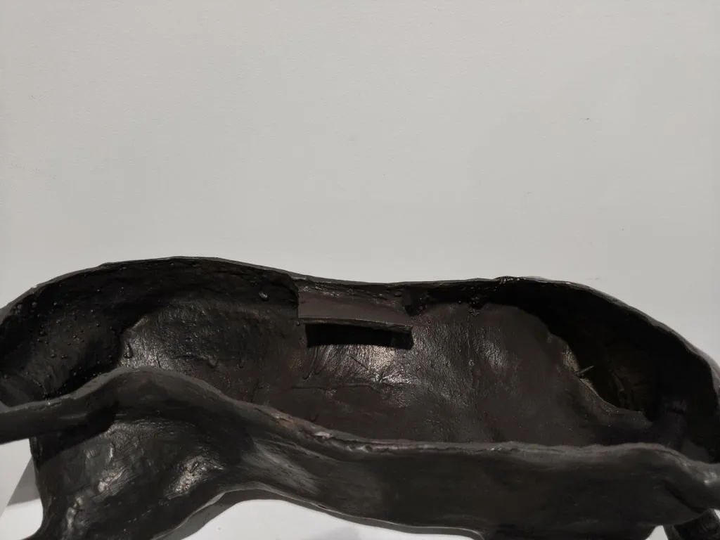 Bronzeskulptur Pferd Wandrelief 7