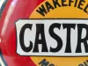 Castrol Wakefield Motor Oil Enamel Sign Reproduction Automobilia Garage Collectibles