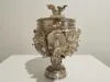 Coppa Potoria Romana in Argento Sbalzato e Cesellato 7