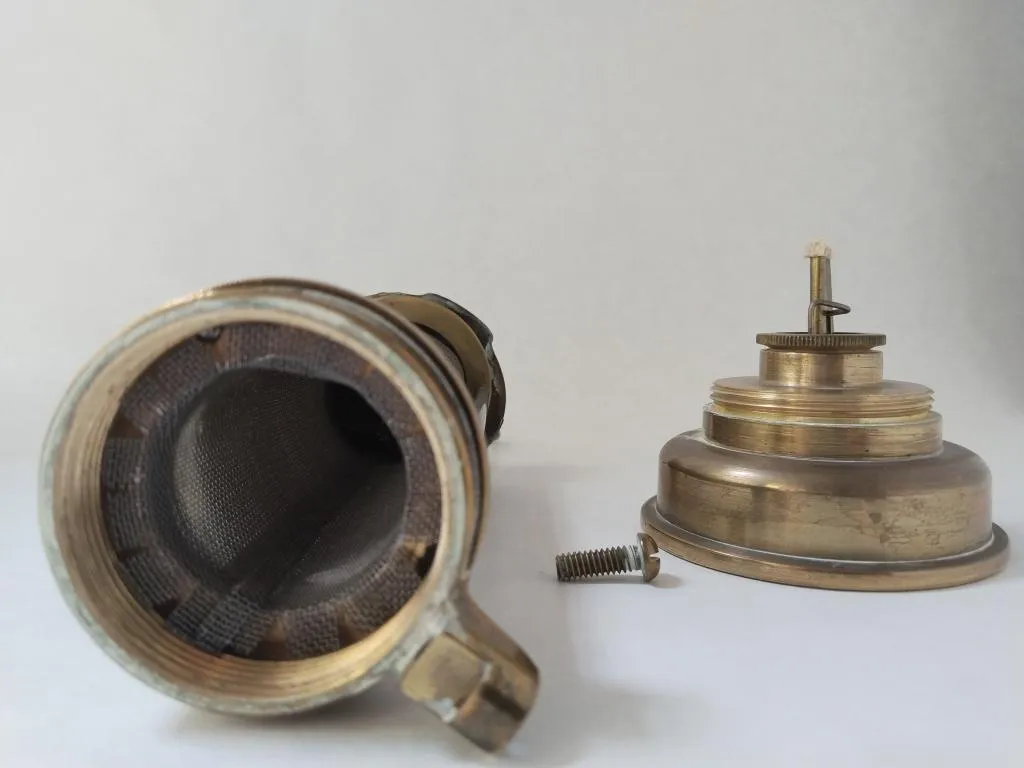 E Thomas and Williams Davy Type Safety Miners Lamp 5